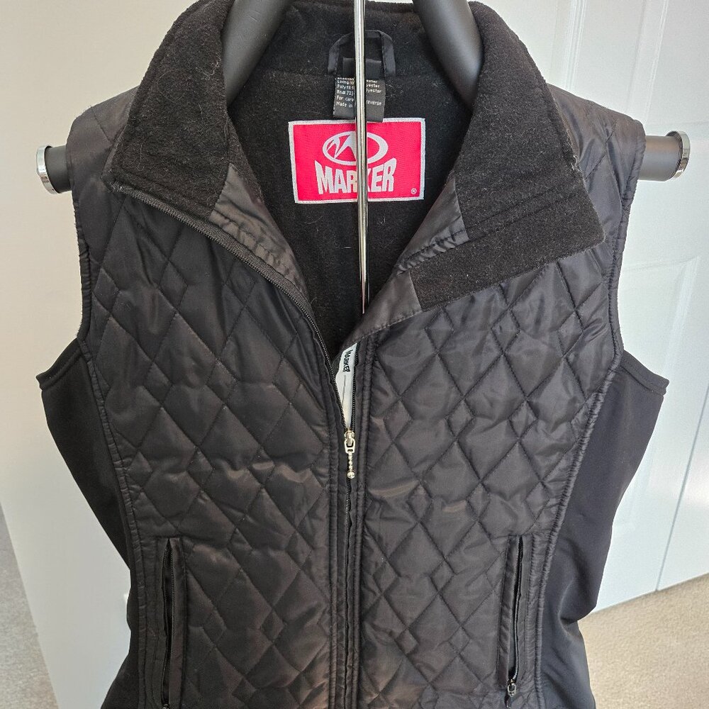 Black Winter Vest